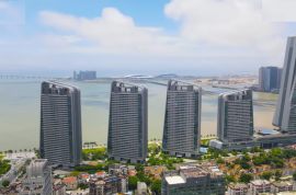 珠海仁恒滨海中心|首期5万(减)|珠海地标豪宅|关口物业，香港银行按揭，最新价单