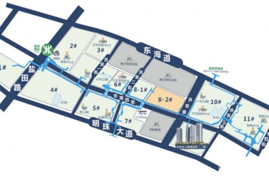 佳兆业盐田城市广场Ⅱ凌云-深圳|首期5万(减)|铁路沿线|香港银行按揭